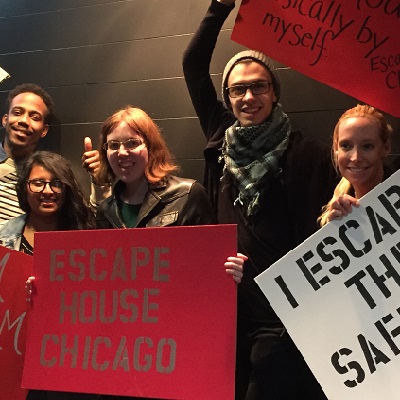 team building at escapehouse chicago